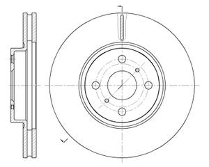Диск тормозной вентилируемый G brake GR 20923 gr20923 G-Brake