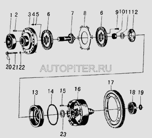 Подшипник шариковый 1ряд (60x130x31) (6312) 4021000024 4021000024 SDLG