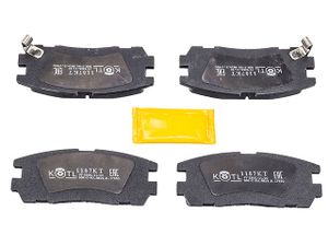 Колодки тормозные задние дисковые к-кт для Great Wall HOVER H5 2010-2017 1187kt KoTL