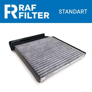 Элемент фильтрующий салона NISSAN Note,RENAULT Logan1,Duster,Sandero,Clio3 угольный RAF FILTER rstc001rexy Raf Filter