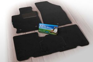 Коврики в салон Premium ISUZU D-Max 2016-> пикап, 5 шт. (текстиль) klever03210122110kh Klever