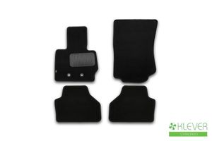 Коврики в салон Klever Standard BMW X3 F25, 2010-2014, 2014-2017, кросс., 4 шт. (текстиль) / БМВ Х3 kvr02051601210kh Klever