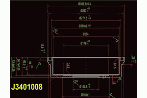 Тормозной барабан Nissan J3401008 Nipparts