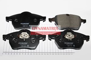 комплект колодок для дисковых тормозов DBP1167 Dynamatrix-Korea