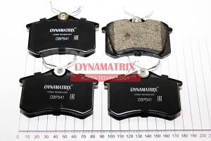 комплект колодок для дисковых тормозов DBP541 Dynamatrix-Korea
