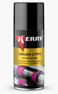 Смазка универсальная тефлоновая KERRY 210 мл kr9381 Kerry
