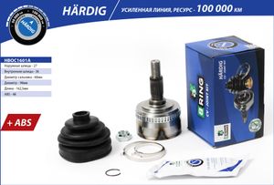 ШРУС НАРУЖНЫЙ, ЛИНЕЙКА HARDIG, С АБС, MERCEDES-BENZ VITO (99-03), (27/36) hboc1601a B-Ring