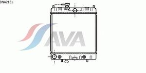 Радиатор, охлаждение двигателя DNA2131 Ava
