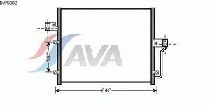 Конденсатор, кондиционер DW5082 Ava
