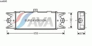 Интеркулер IVA4045 Ava