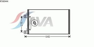 Конденсатор, кондиционер RTA5444 Ava