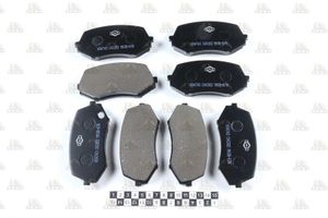 Колодки тормозные дисковые, , pf3514 Zevs