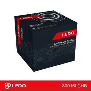 Ступица с подшипником HYUNDAI/KIA SOLARIS/ACCENT/I20/RIO задн. 80016lchb Ledo
