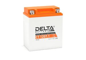 Аккумулятор мото ct12071 Delta