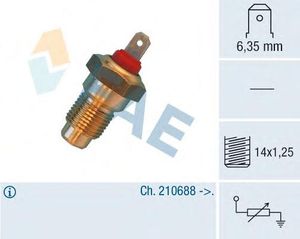 ДАТЧИК ТЕМПЕРАТУРЫ 31730 Fae