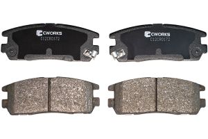 Тормозные колодки задние, Low Metallic C12CR0172 C12CR0172 Cworks