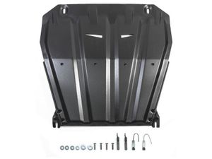 Защита картера + КПП + комплект крепежа, AutoMax, Сталь, Nissan Qashqai 2019-, V - 2.0 полный приво