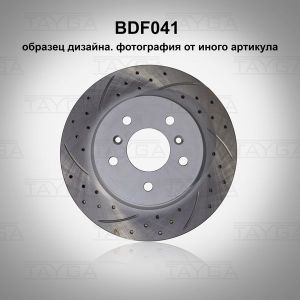 диск перфорированный, слотированный, вентилируемый bdf041 Tayga