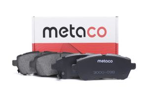Колодки торм. передние к-т 3000098 Metaco