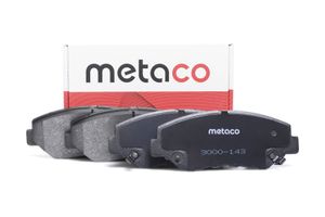 Колодки тормозные передние к-кт 3000143 Metaco