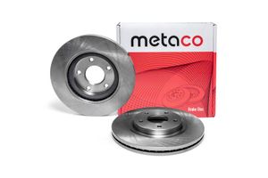 Диск тормозной передний вентилируемый 3050003 Metaco