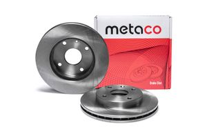 Диск тормозной передний вентилируемый 3050009 Metaco