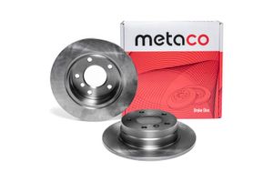Диск тормозной задний для BMW 3-серия E46 1998-2005 3060172 Metaco