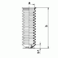 Пыльник, рулевое управление 984006 Ekg