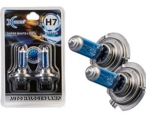 Лампы галогенные H7 12V-55W XENITE SUPER WHITE +30% 1007046 Xenite