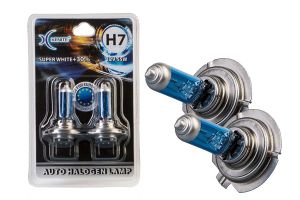 Лампы галогенные H7 12V-55W XENITE SUPER WHITE +30% 1007046 Xenite
