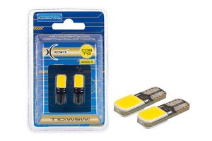 лампа светодиодная XENITE COB T10 (4000К) (9-15V)  упаковка 2 шт. 1009439 Xenite