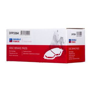 Тормозные колодки дисковые TOYOTA LC PRADO 120 пер. dfp3364 Double Force