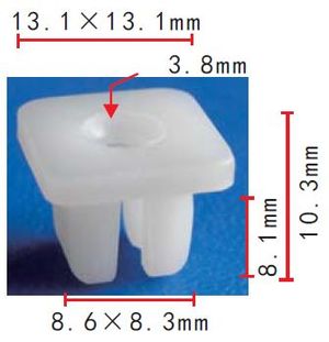 Клипса Honda, Mazda, Nissan,Toyota AK1113428 Autokrep
