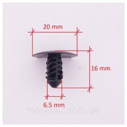 Клипсы ak221151 Autokrep