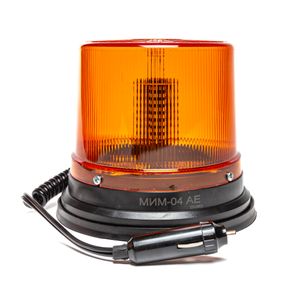 МИМ04 Маячок проблесковый 1224В (Ж) LED магнит от прикуривателя Н-145мм (3 режима вспышек) mum04 Автоэлектрика