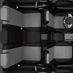 Renault Sandero Stepway 2 с 2014-н.в. хэтчбек Задние спинка 40 на 60, сиденье единое, 5+2-подголовни rn220509ec02 Avtolider1