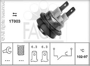 Датчик включения вентилятора для Honda Accord VI 1998-2002 7.5208 Facet