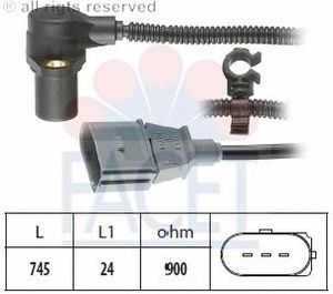 Датчик положения коленвала для Audi A4 [B7] 2005-2007 9.0267 Facet