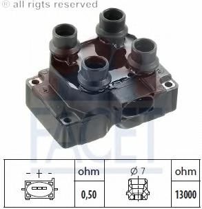 Катушка зажигания 9.6035 Facet