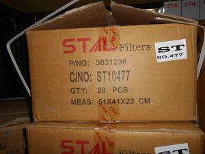 фильтр масляный!\ RVI, Iveco, Volvo, Case st10477 STAL