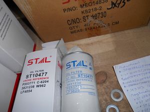 фильтр масляный!\ RVI, Iveco, Volvo, Case st10477 STAL