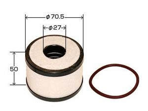 ФильтрСажевый BB-01/MBG7001 ME224207 MMC 4M50T VIC /=BB-05/ bb01 Vic