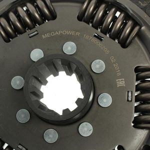 Диск сцепления КАМАЗ-ЕВРО КПП-ZF сцепление MFZ-430 MEGAPOWER 160-12-008 аналог 1878000205 16012008 Megapower