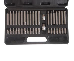 Наборбит1238TORXT2055HEXH412ммSPLINEM5122держателя40предметоввкейсеROCKFORCE rf4401 Rockforce