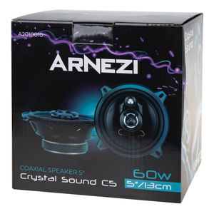 Колонки ARNEZI Crystal Sound С5, 13 см 3-х полосные, 2шт, , Max Вт ARNEZI A2010010 a2010010 Arnezi