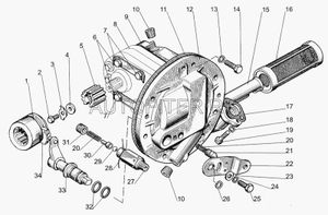 Фильтр масляный МТЗ КПП ОАО МТЗ 801704050 МТЗ