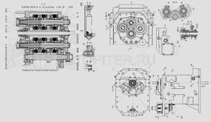 Фильтр ф70 L260 КПП с корпусом в сборе МТЗ-1221, 1523 801716010 МТЗ