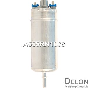 Насос топливный электро (1.5 bar, 155 l/h)  вых. под шланг ф8/ под шланг  KR0116P A555RN1038 Delon