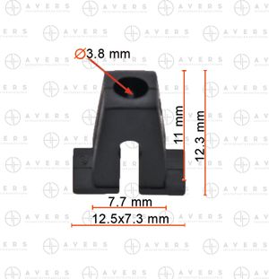 Крепеж 811807577C 811807577c Avers