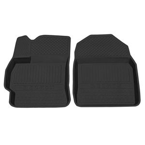 Коврики в салон резиновые Toyota Corolla 2007-2013 черный/передний ряд сидений 1534015100 Rezkon